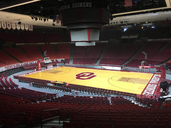 Lloyd Noble Arena at University of Oklahoma